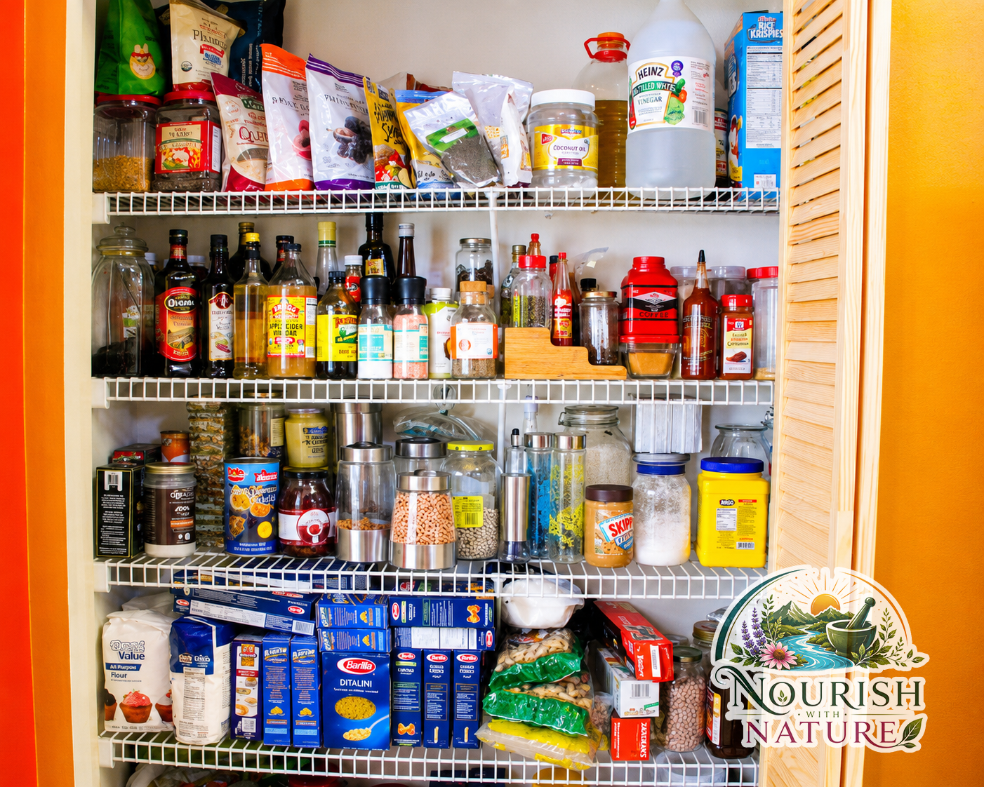 Kitchen pantry makeover